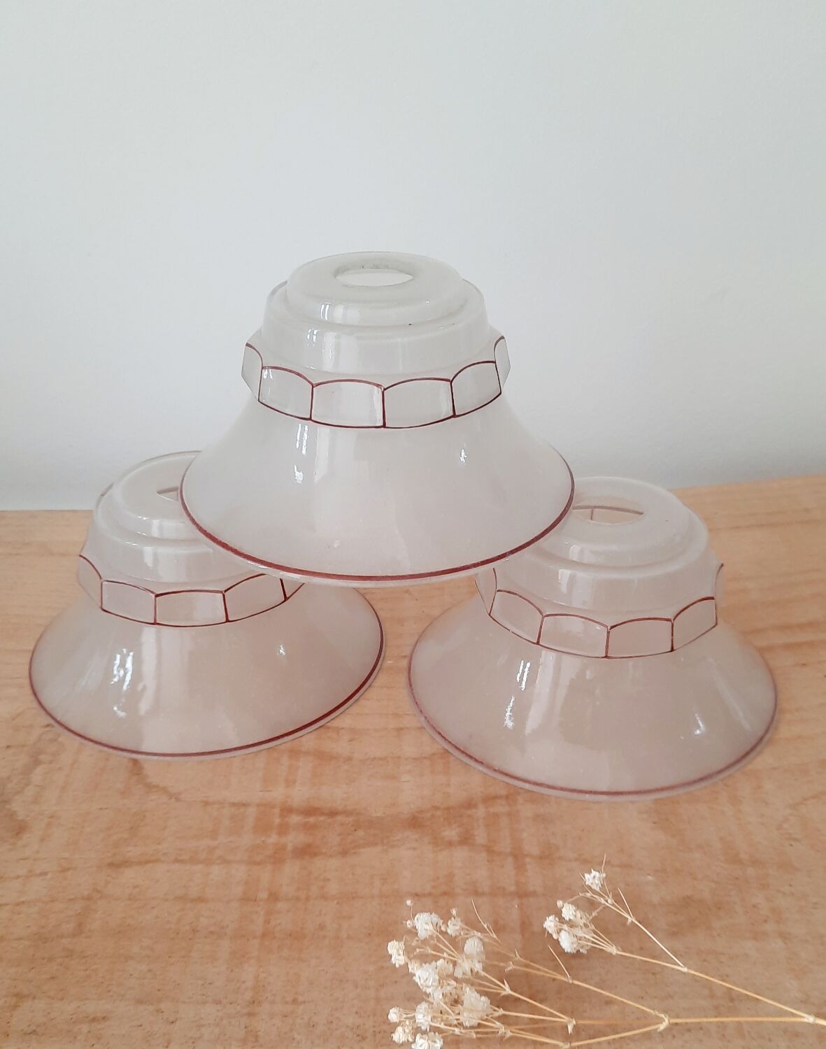 Lampshade Art Deco glass
