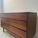 6-drawer Scandinavian style chest of drawers