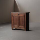 Small piece of furniture "Confiturier", folk art, Auvergne 1900