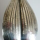 Flower, removable ashtrays and spades, iconic object 70s, silver bronze signed eLeCe Lisboa