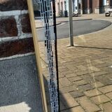 Vintage asymmetrical mirror