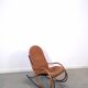 Leren Nonna fauteuil à bascule Paul Tuttle, Strässle, fauteuil à bascule