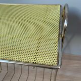 Vintage brass magazine door