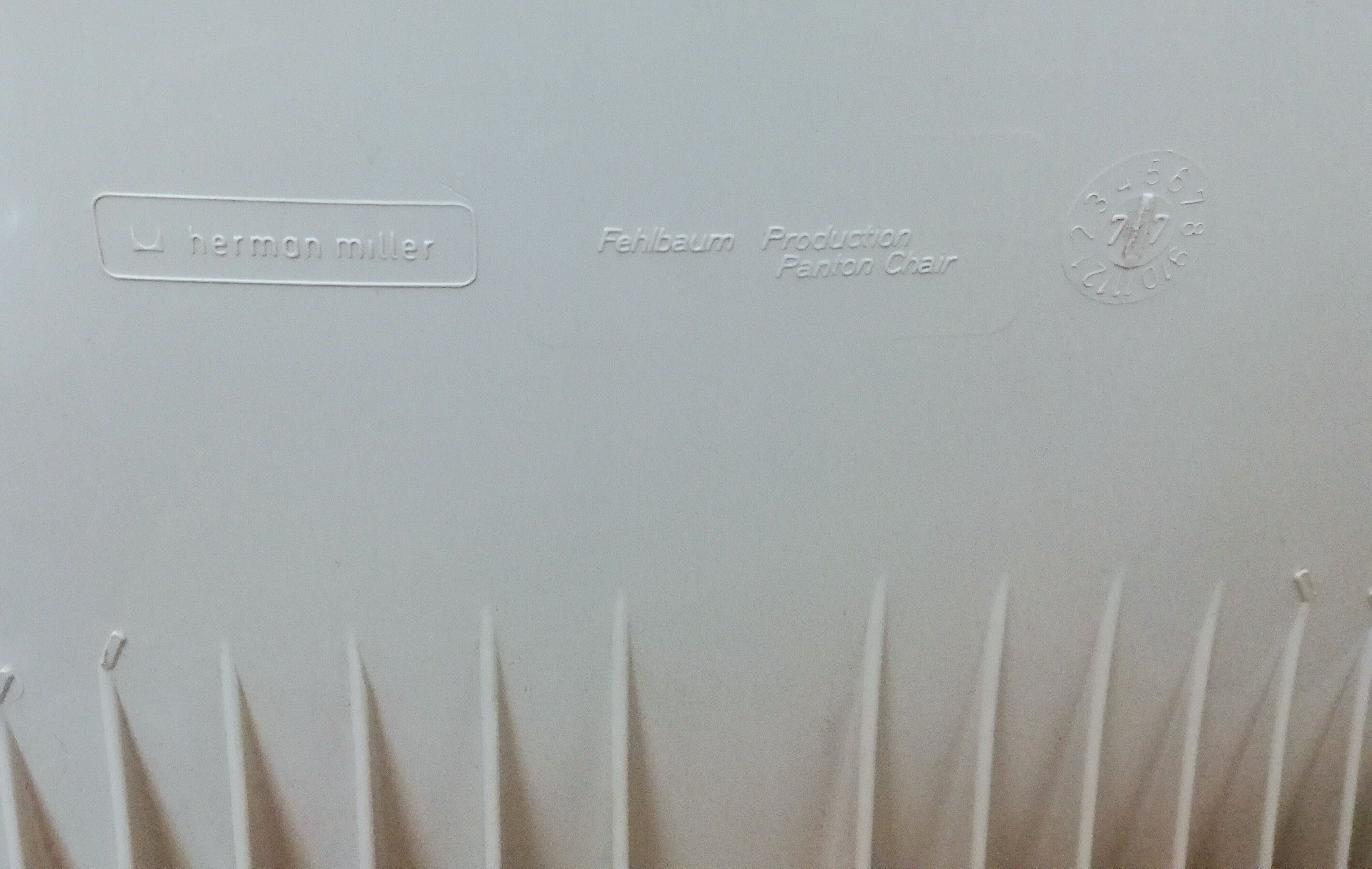 3 S chairs by Verner Panton for Hermann Miller 1977