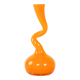 Orange vase, Swing Vase, Danish design, manufactured by Normann Copenhagen,