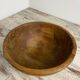 Olive wood salad bowl