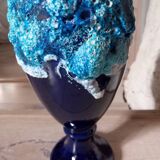 Fat VallaurisLava ceramic vase/amphora/jar