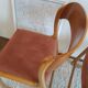 Suite de 4 chaises traineaux Baumann, 1960