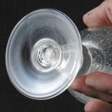 Verre à pied en verre bullé biot ?