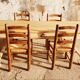 Table de ferme vintage
