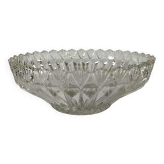 Vintage pressed glass bowl – shine and character