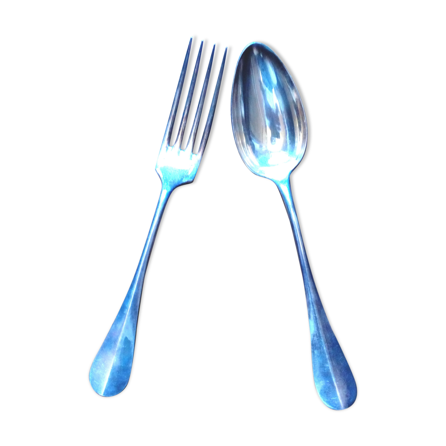 Christofle metal silver cutlery set - 37 pieces