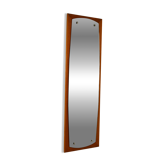 Scandinavian wall mirror in mahogany, 1950s