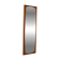 Scandinavian wall mirror in mahogany, 1950s