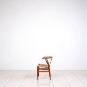4 "CH24" Wishbone dining chairs by Hans J. Wegner for Carl Hansen & Son