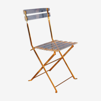 Folding chair "Les Invisibles" Lebovici 1970s