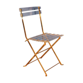 Chaise pliante "Les Invisibles" Lebovici 1970s