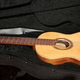 Prudencio saez old spanish classical guitar solid wood 1971 + new chest