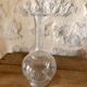 "Drop" shaped glass carafe
