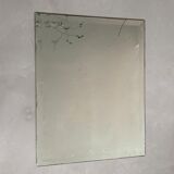 Old beveled mirror stitched 65x83cm