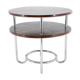 1930s Functionalist coffee or side table, Czechoslovakia