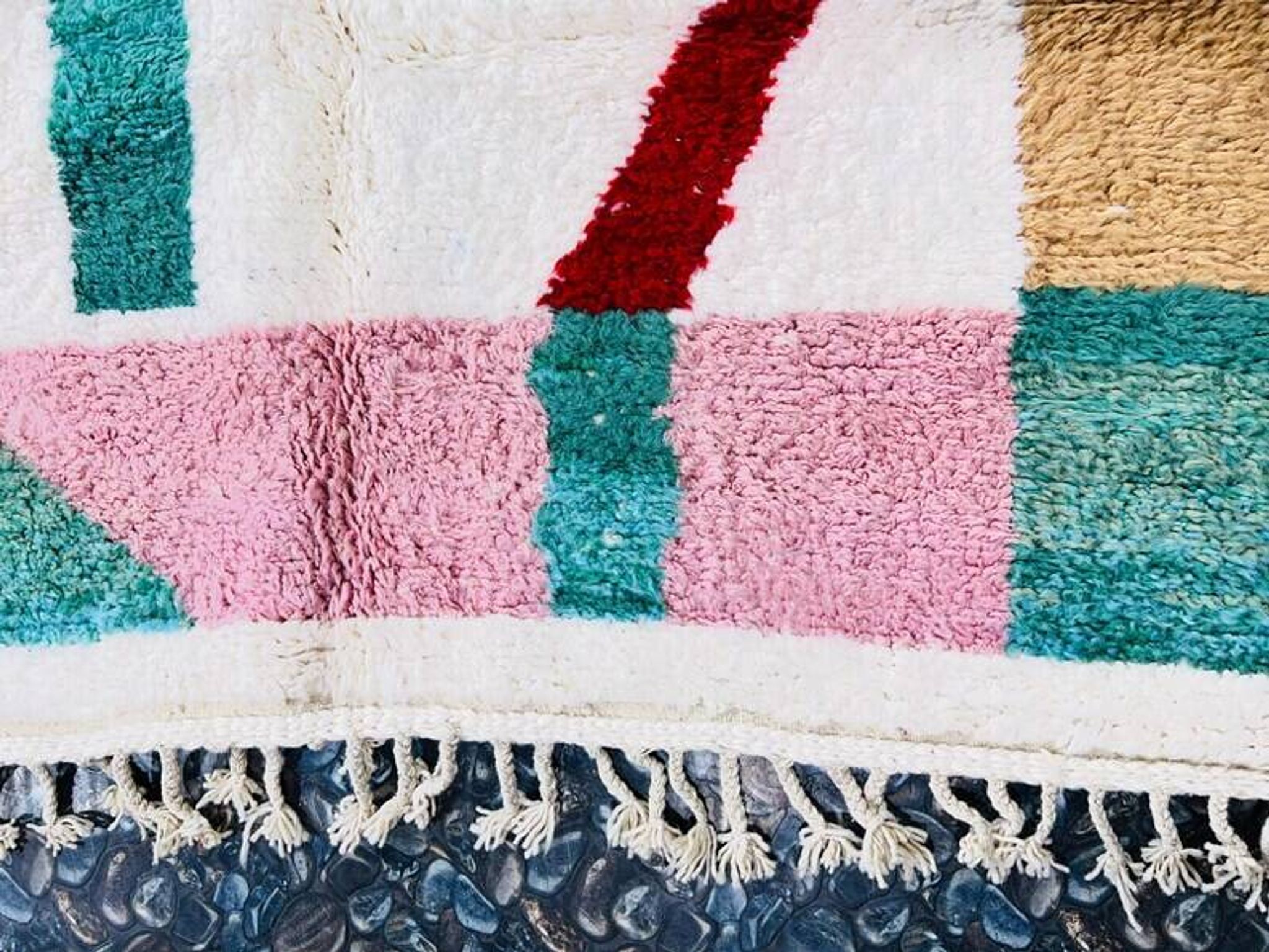 Magnificent Berber wool rug 200cmx300cm