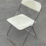 Plia lucite folding chairs Giancarlo Piretti for Castelli set of four