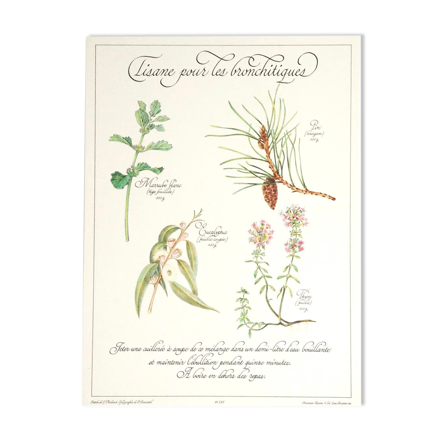 Botanical herbal tea