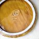 Cheese platter with matching knife in Vallauris ceramic