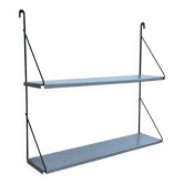 Vintage metal wall shelf wall rack minimalistic 1960’s