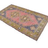 Oushak Handknooted Floral Carpet