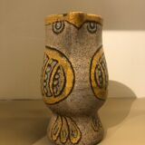 Accolay ceramic owl pitcher