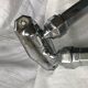 Towel rack chrome art deco 1930 old bathroom