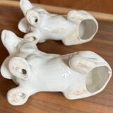 Pair of ceramic dogs