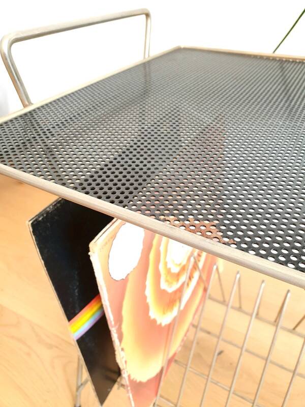 Matégot vinyl side table