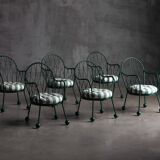 Sculptural Garden Armchairs, France, 1950s