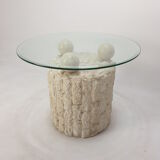 Magnussen Ponte Travertine Coffee Table, 1980s