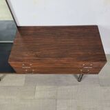 Vintage 1970s rosewood dressing table entrance cabinet