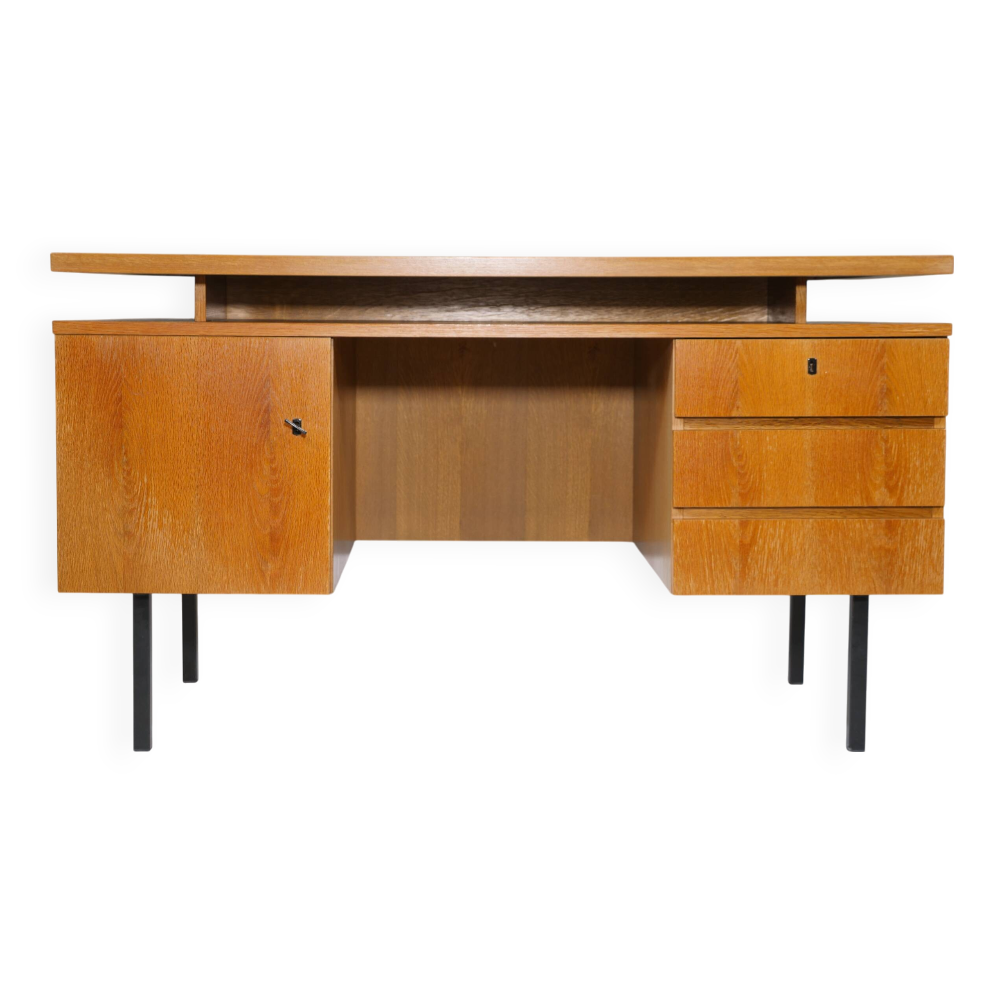 Mid-Century Design Teak Desk 1960s Office Table