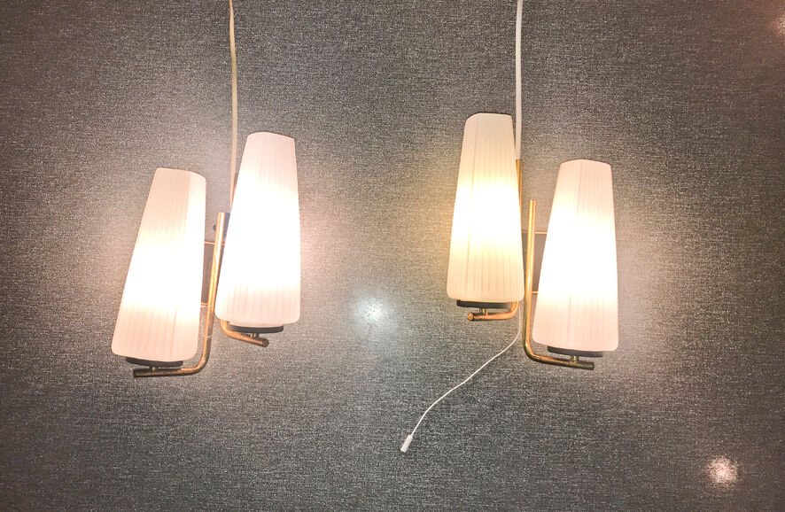 Pair of vintage appliques