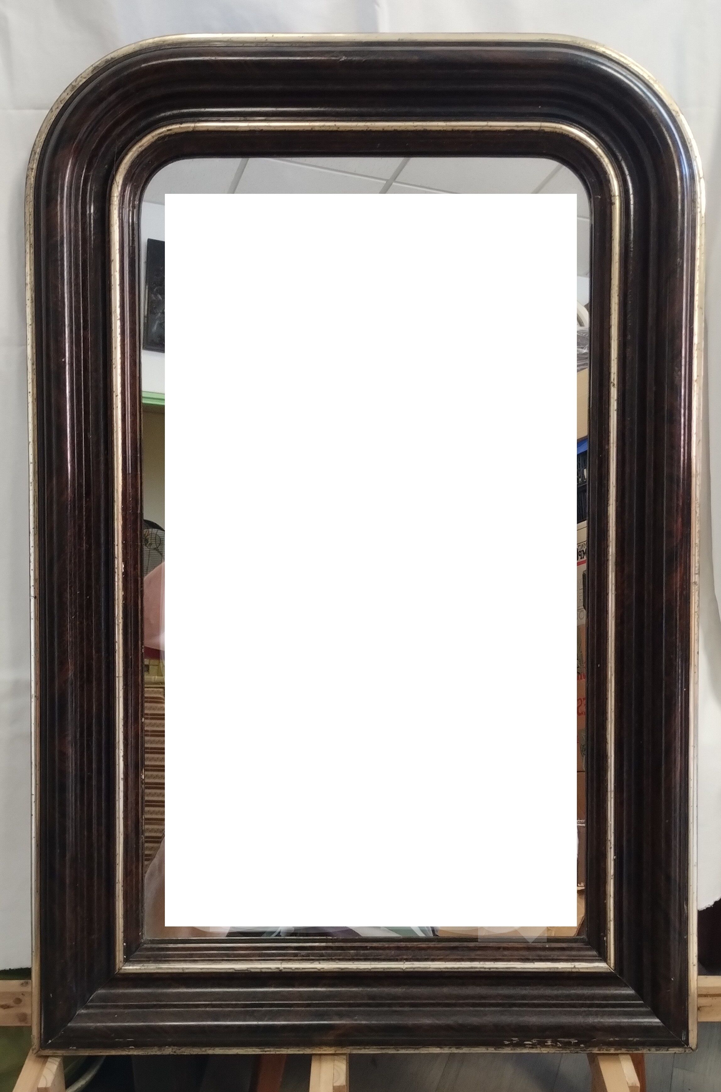 Louis Philippe wooden mirror