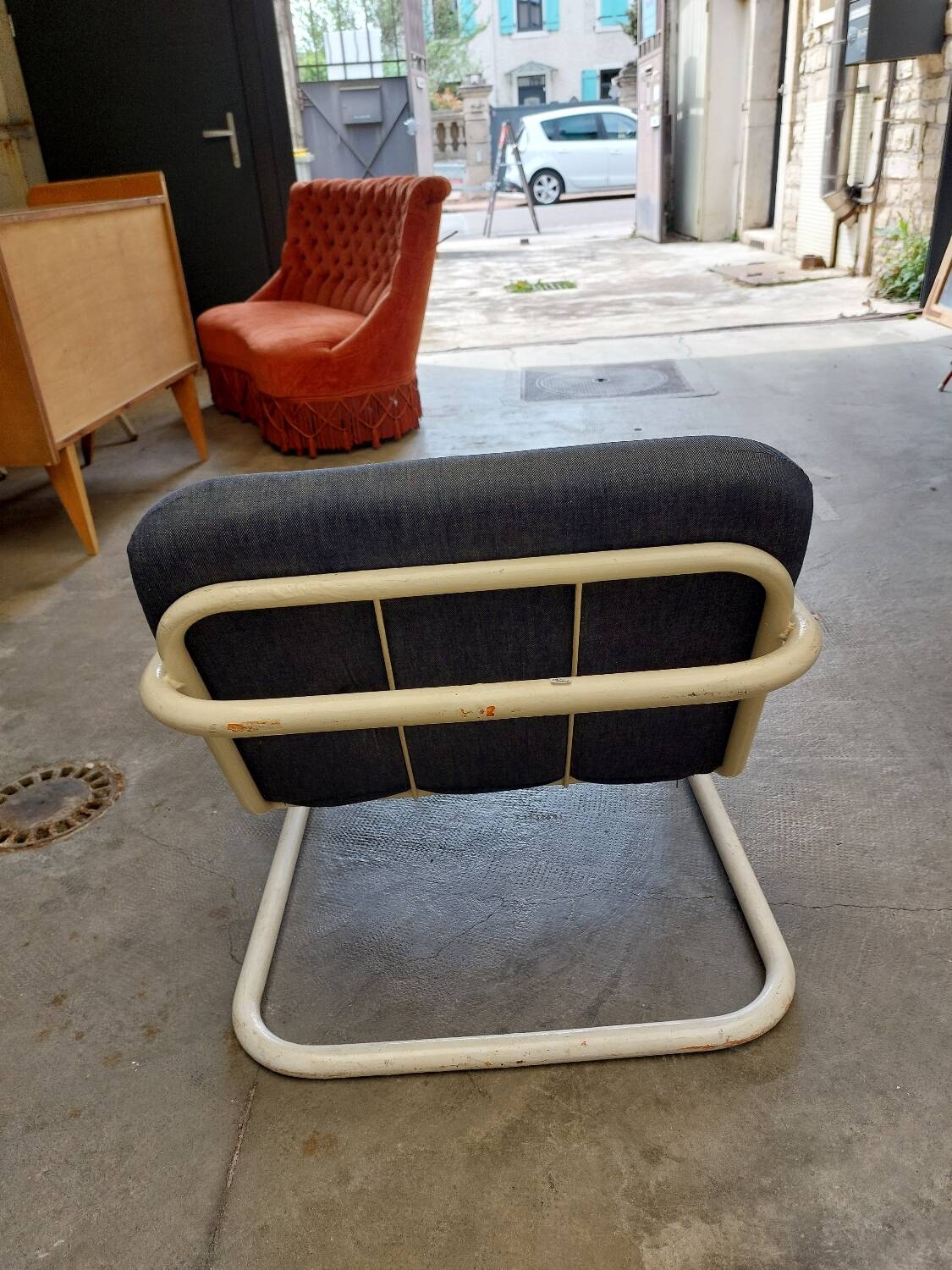 Pair of Prisunic armchairs