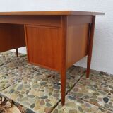 Teak steering desk pat Tibergaard, Denmark