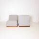 Set of Five Modular reupholstered sofa, 1970