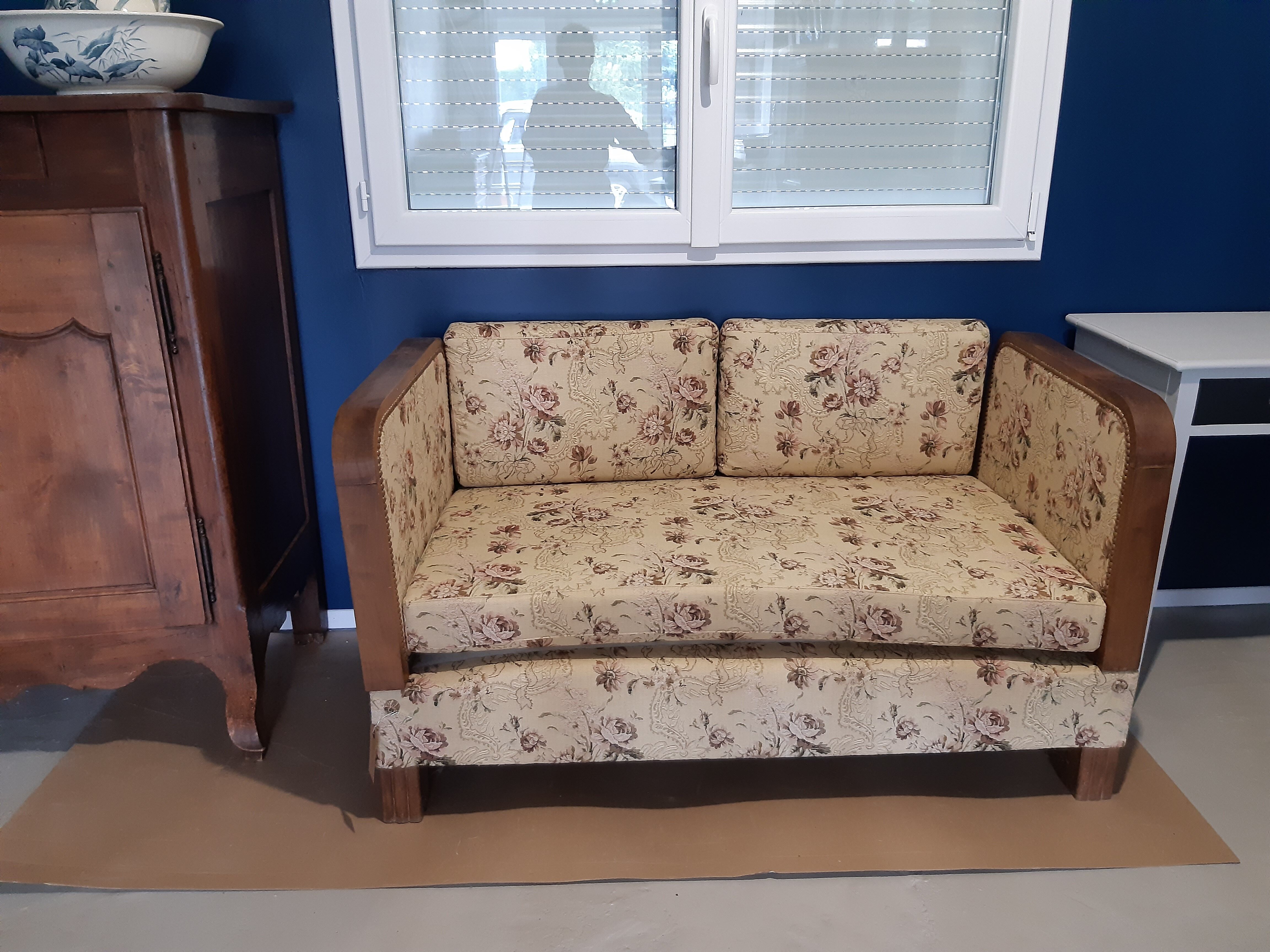 Bench art deco, convertible