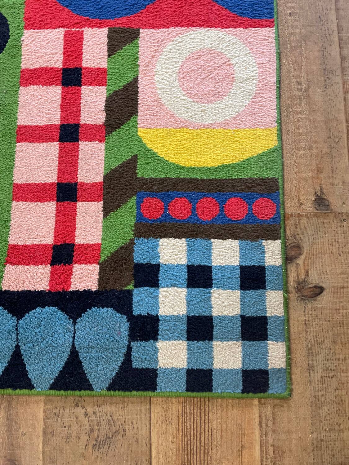 Modernist wool rug
