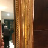 Mirror Louis Philippe gold leaf 30x80cm