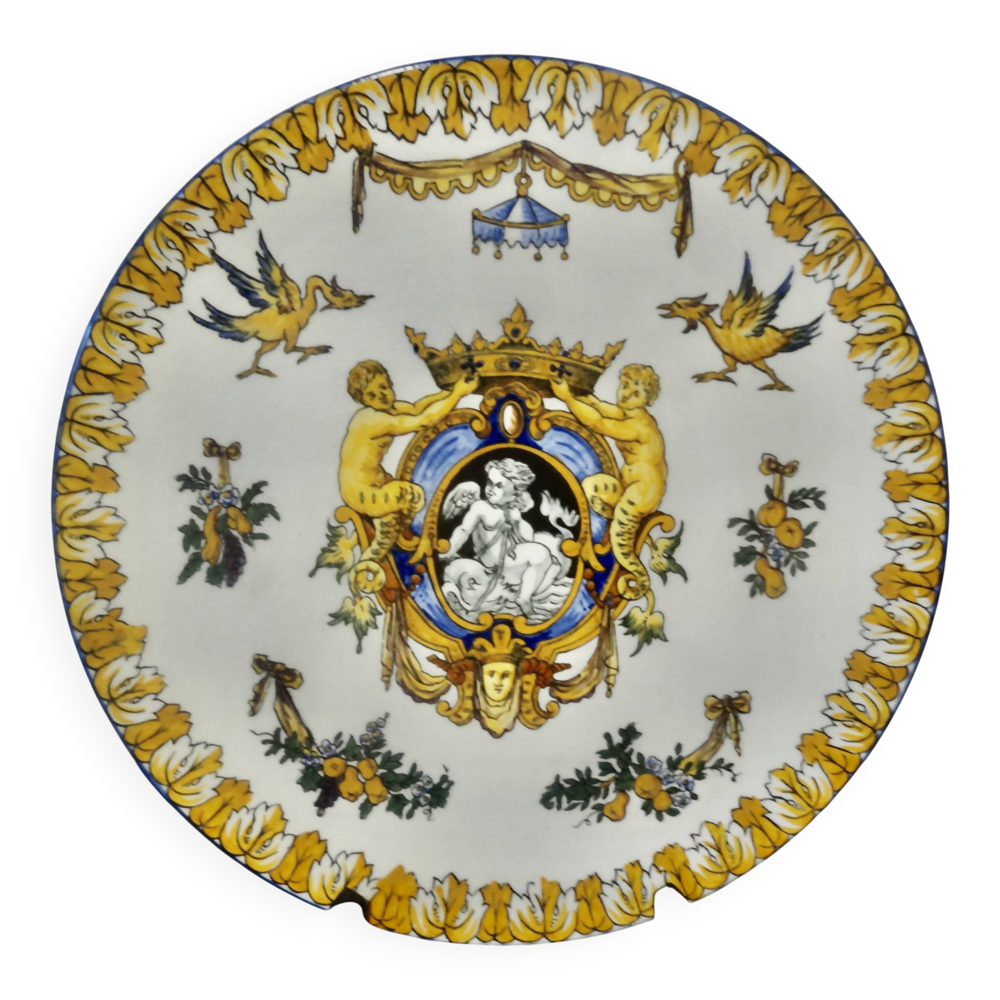 ceramic plate Gien