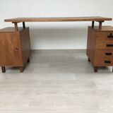 Modular teak desk 1970s