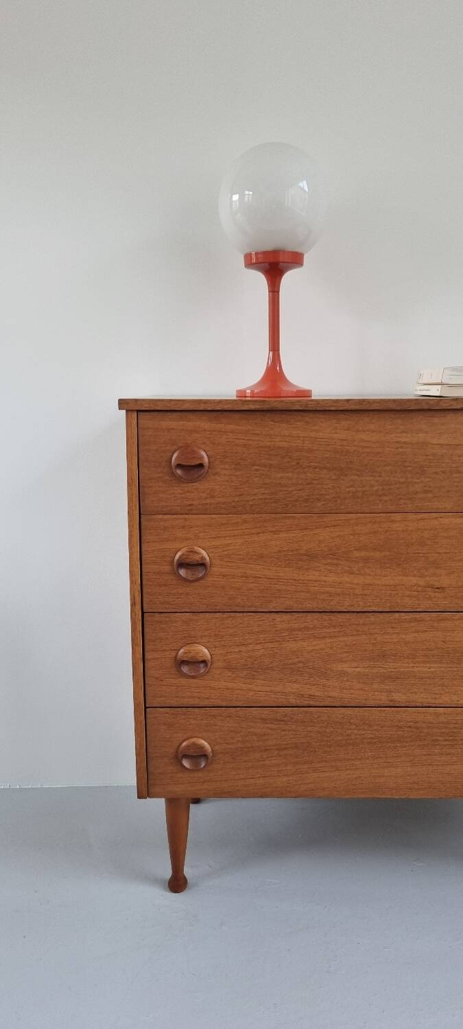 Teak chest of drawers 1960